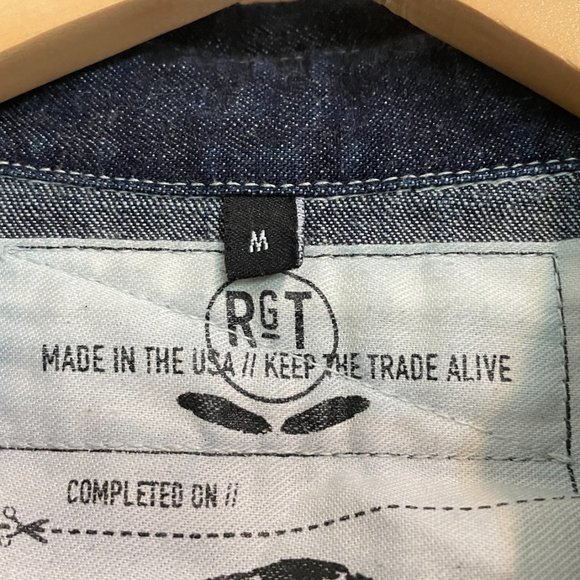Rogue Territory Selvedge Denim Workshirt S-M - Picture 10 of 13